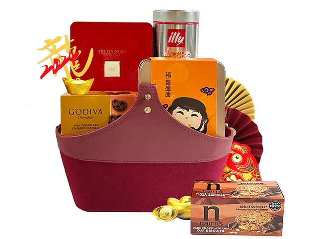 CNY Gift Hamper - CNY hamper mailble to china 0109A3 - CHC0109A3 Photo