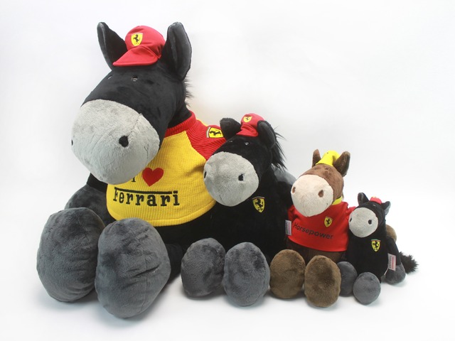 Teddy Bear n Doll - Ferrari Horsie Doll - L24244 Photo