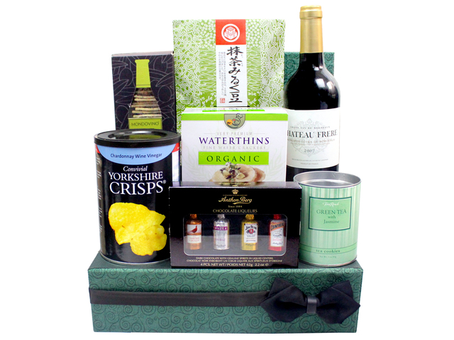 Wine n Food Hamper - Father's Day gift hamper F6 - L3122991 Photo