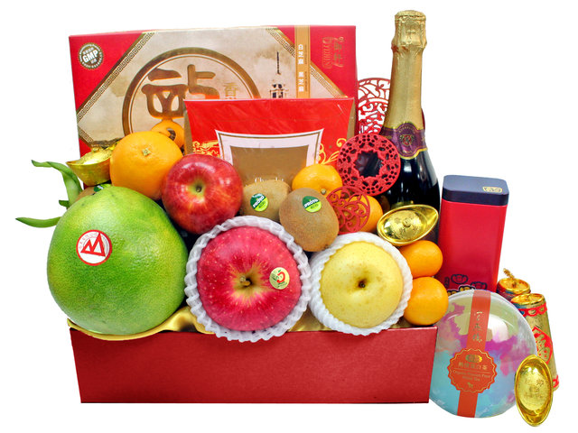 新年果篮Hamper - 农历新年礼物篮  N19 - L3101418 Photo