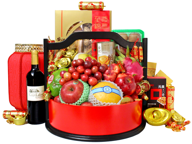 新年果籃Hamper - 農曆新年禮物籃 R89 - L36510445 Photo